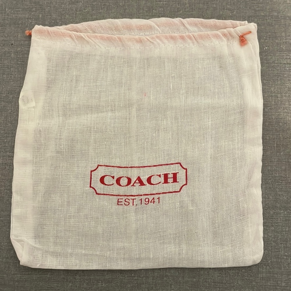 Coach dust bag